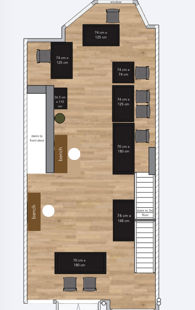 74 x 74 cm Table - Upgrade